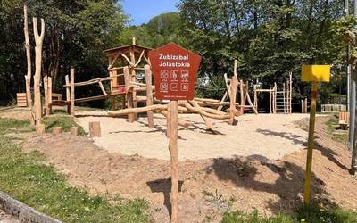 Bukatu dituzte San Miguel zubiaren eta Zubixabalen arteko bidea eta parkea