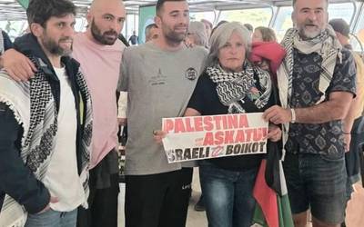"Ikaragarria izan da jendeak lanerako zeukan prestutasuna, argi zuen Gazara iritsiko ginela"