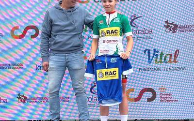 Ziortza Heredia Arabako Challenge-ko liderra