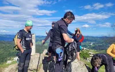 [ARGAZKI GALERIA]: Mendilagunek kirola eta historia batu dituzte Egoarbitzan