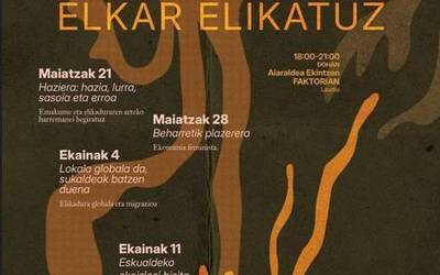 “Agroekofeminismotik elkar elikatuz” zikloa, elikadura burujabetzatik ahalduntze komunitarioa sustatzeko prest