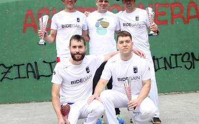 Pilota Goxoko Gipuzkoako Txapelketa irabazi du Iñaki Iparragirrek