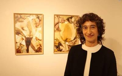Jone Telleriaren argazki konposizioak eta margolanak ikusgai Oreka Art galerian