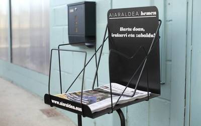 Banatzaile lanetan arituko den pertsona baten bila dago Aiaraldea Ekintzen Faktoria