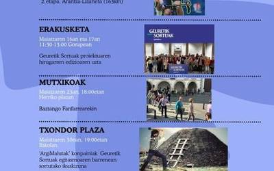 Geuretik Sortuak egitasmoko uztaren erakusketa ikusgai izanen da Arantzan asteburuan