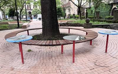 Bukatzear daude plaza eraberritzeko lanak