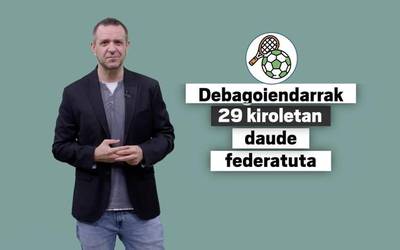 7.104 federatu-fitxa ditu Debagoienak, 29 kiroletan