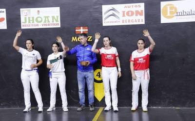 Bergara Hiria txapelketako finalak, herriko pilota-zaleentzako lehen hitzordua