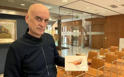 "Txori baten berotasuna eta arintasuna dituen pieza sortu gura izan dut"