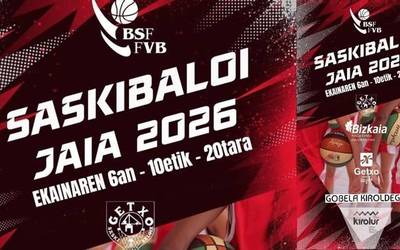 SaskiBaloi Jaia 2026 ekitaldian parte hartzeko epea ireki dute Getxon