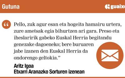 Pello: askatzera lotuak!