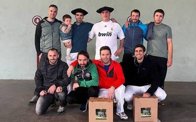 Axierrek eta Martintxok irabazi dute aurtengo Berroetako Pala Txapelketa