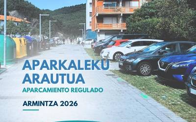 Ekainaren 1etik aurrera Armintzako aparkaleku arautua martxan jarriko da