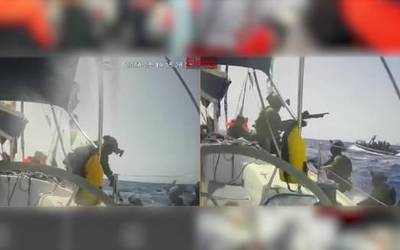 [BIDEOA] Luka Remiroren ontzia gaur arratsaldean harrapatu du Israelgo armadak