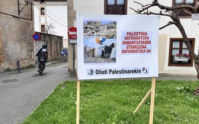 Gaur hitzaldia eta bihar filmak, Palestinaz berba egiteko