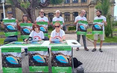 Zubietako erraustegia geratzeko mobilizatzera deitu dute larunbatean, Donostian