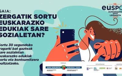 Maiatzaren 25ean akituko da Euspot lehiaketara bideoak aurkezteko epea
