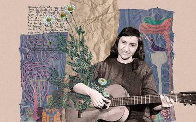 Violeta Parra kantari txiletarra, musikako disidentzien kolaborazioan