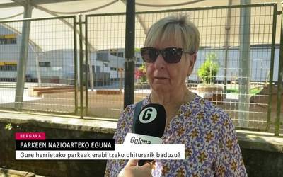 Gure herritako parkeak erabiltzeko ohitura baduzu?
