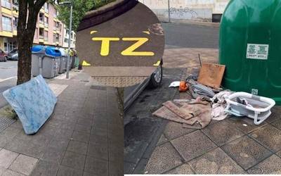 Traste zaharrak ateratzeko egutegia errespetatzeko eskatu du Udalak