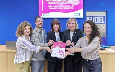Amurrioko Udalak zainketa-politiketan eta erantzunkidetasun komunitarioan duen esperientzia partekatu du Bilbon