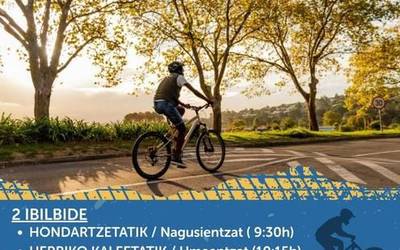 Sopelako bidegorrien sare berritua aurkezteko Bizikleta Eguna ospatuko dute
