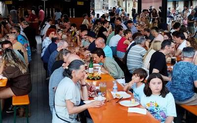 XI. Garagardo Azokak izan duen harrerarekin oso gustura da Orio Arraunketa Elkartea