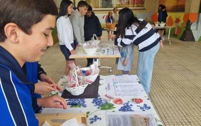 Gazara eta Paraguaira bideratzeko 2000 euro baino gehiago bildu ditu La Milagrosa ikastetxeak