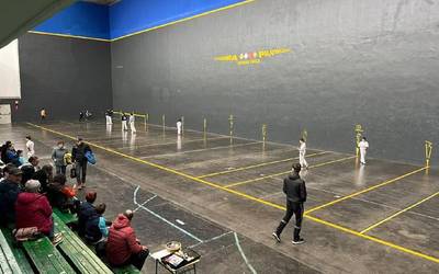 Bortzirietako eskuz binakako 25. Pilota Txapelketa azken txanpan sartu da
