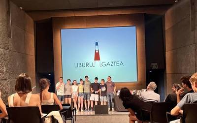 Abadiñoko Tximitxangak taldea Booktrailer sarien irabazlea