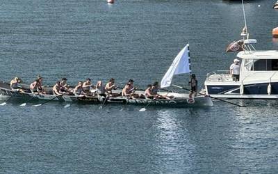 Badok 13 beteranoen ontzia garaile, Gipuzkoako Traineru Txapelketan