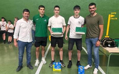 Pilota, mendi lasterketa eta areto futbola