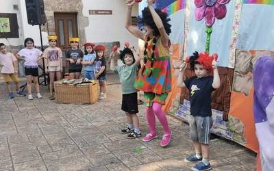 Kiki eta Koko pailazoen emanaldiak abiatu du kaleko kultur emanaldien sasoia