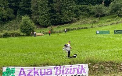 Gaizka Etxanizek irabazi du Etxalarko VII. Ardi Txakur Txapelketa