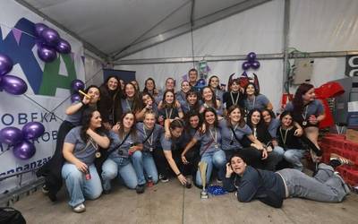 Kamioan hasi eta karpan amaitu du Geurea RTk txapeldunen festa