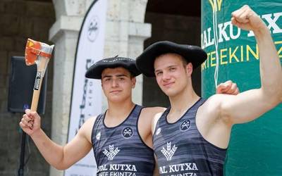 Oier Mitxelena eta Jakes 'Izeta V' dira aizkorako Izar Berriak