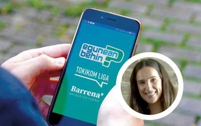 Esther Bilbatua eibartarra da aste honetako Egunean Behineko Barrenaren taldeko irabazlea