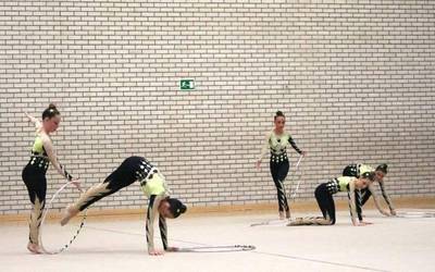 Zubiberri gimnastika erritmiko taldeak ikasturte amaierako jaialdia eskainiko du bihar