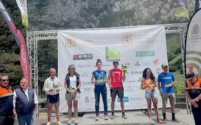 Ainhoa Lendinez beteranoen podiumera igo da Fuente De-ko igoera bertikalean