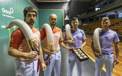 Erremontari txapelketako playofferako materiala aukeratu dute Ansak eta Aritz Zubiri goizuetarrak eta Goikoetxeak eta Aritz Juanenea saldiastarrak