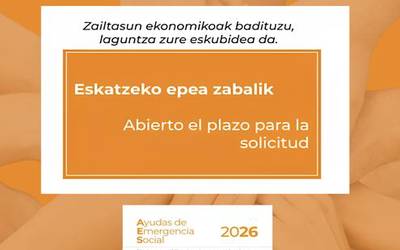 Uribe Kostako Mankomunitatean 2026ko Gizarte-Larrialdietarako laguntzak eskatzeko epea zabalik