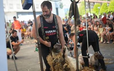 Bertako produktua eta herri kirolak, Laudioko Ardiaren Egunaren protagonistak