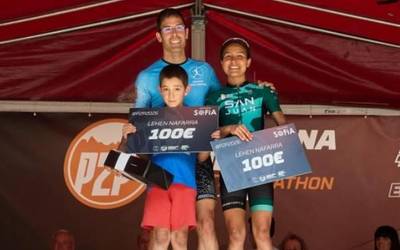 David Gonzalo lehen nafarra P2P irristaketa maratoian
