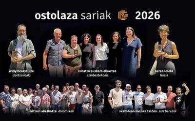 Bost sari banatu dituzte Ostolaza Sarien aurtengo edizioan
