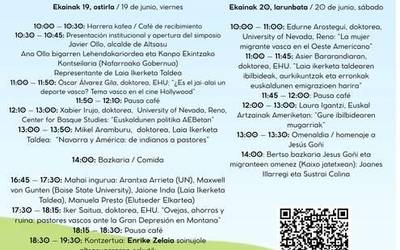 Euskal emigrazioari buruzko nazioarteko sinposioa izanen da ortziralean eta larunbatean Altsasun,