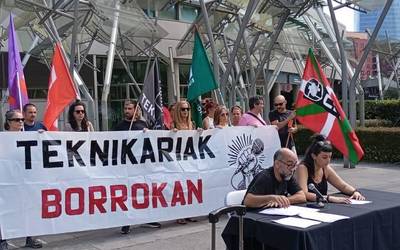 Gasteizko jaietan greba egun bat deitu dute ikuskizunetako teknikariek
