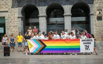 Herrietan ere LGTBIQ+ harrotasuna dagoela aldarrikatu dute Amurrion