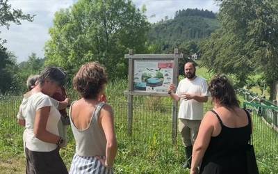 Eltxo tigrearen ziztada saihesteko gomendioak Elgetako urmaelan, Aitor Cevidanesen eskutik