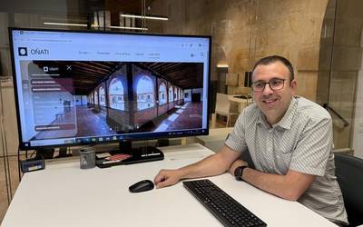 Oñatiko ondarea 360 gradutan ezagutzeko leiho digital berria martxan da