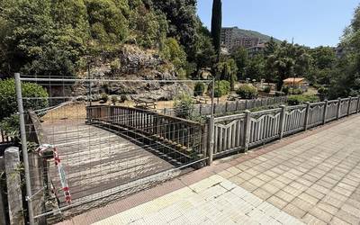 Santa Barbarako egurrezko zubia aldatu egin beharko dute, egiturazko arazoengatik